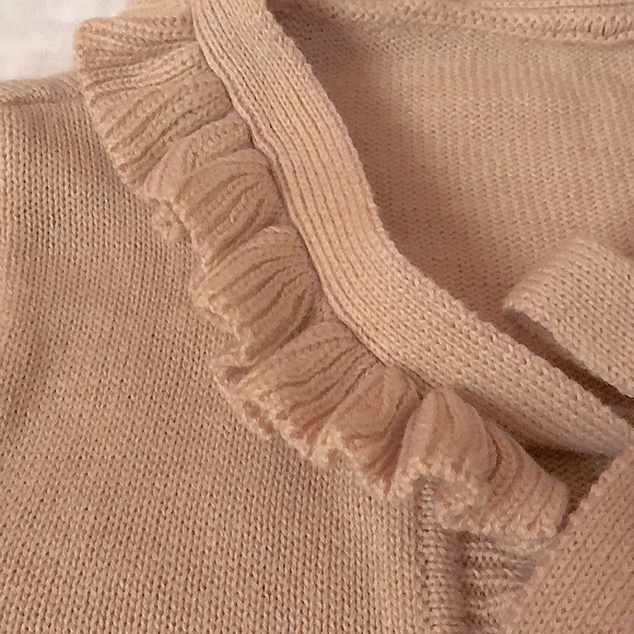 Ruffle Cardigan with Pearl Pink*Photo Updated - Picture 8 of 10